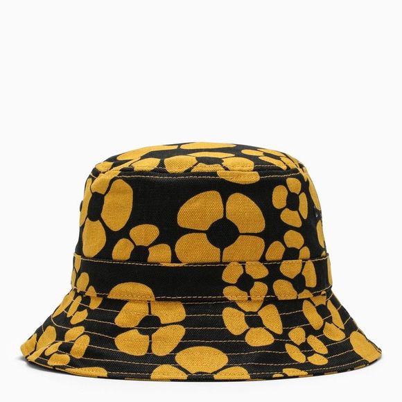 Carhartt WIP x Marni Marni X Carhartt WIP black/yellow bucket hat - Picture 3 of 3